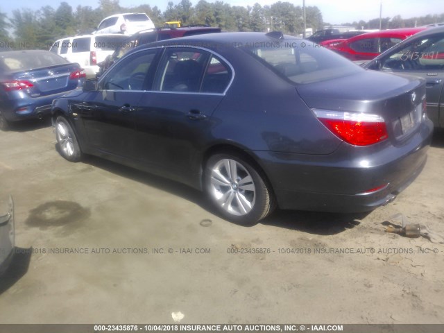 WBANV13539C155963 - 2009 BMW 528 XI GRAY photo 3