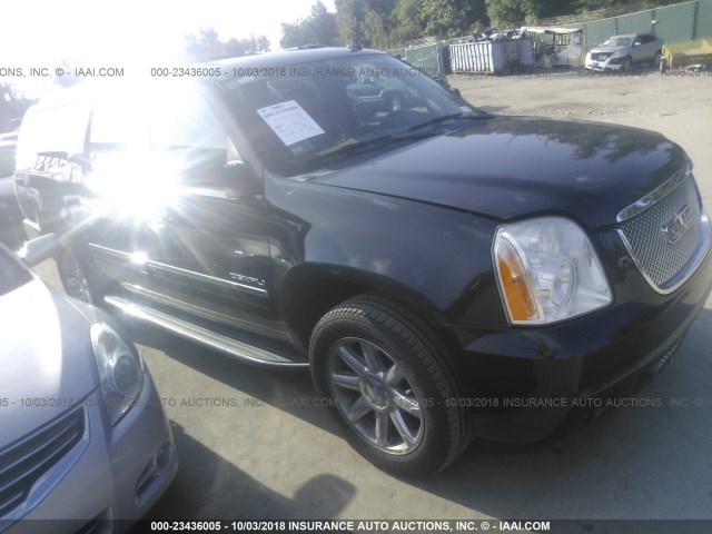 1GKS2MEF3BR226303 - 2011 GMC YUKON XL DENALI BLACK photo 1