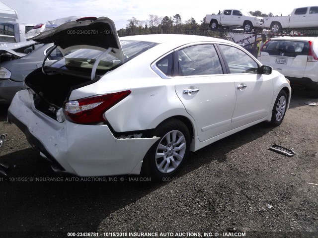 1N4AL3AP5HC140358 - 2017 NISSAN ALTIMA 2.5/S/SV/SL/SR WHITE photo 4