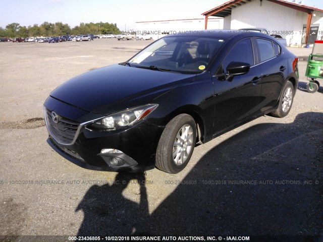 3MZBM1W78FM169421 - 2015 MAZDA 3 GRAND TOURING BLACK photo 2