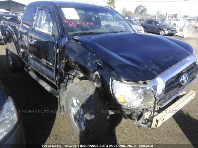 5TFUX4EN5BX008212 - 2011 TOYOTA TACOMA ACCESS CAB შავი ფოტო 6