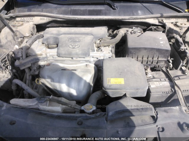 4T1BF1FK0EU798145 - 2014 TOYOTA CAMRY L/SE/LE/XLE 黑色 照片 10