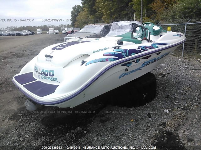 00000CECA0343J697 - 1997 SEADOO BOMBARDIER  WHITE photo 4