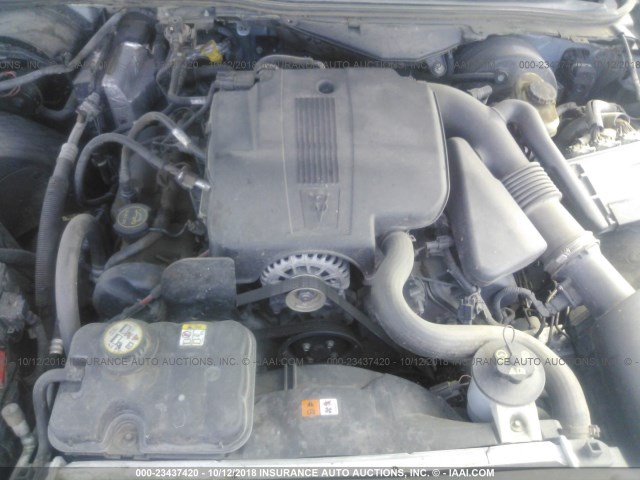 2MEFM74V67X641841 - 2007 MERCURY GRAND MARQUIS GS SILVER photo 10