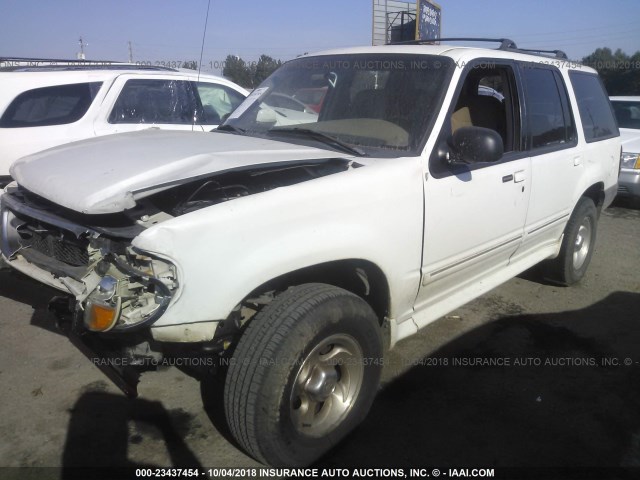 1FMZU73E61ZA20502 - 2001 FORD EXPLORER XLT WHITE photo 2