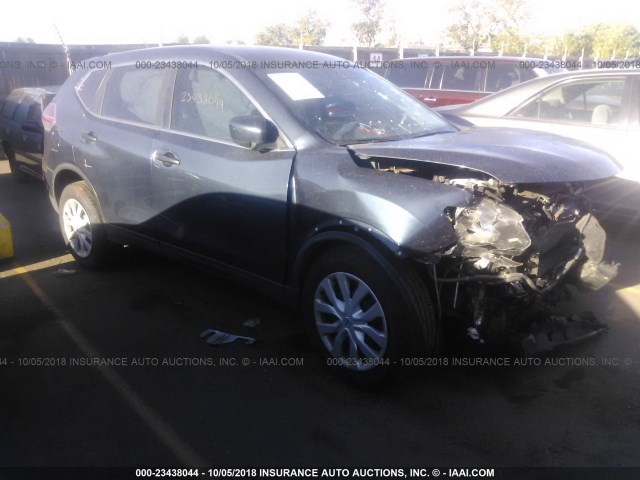 5N1AT2MT7GC741780 - 2016 NISSAN ROGUE S/SL/SV BLUE photo 1