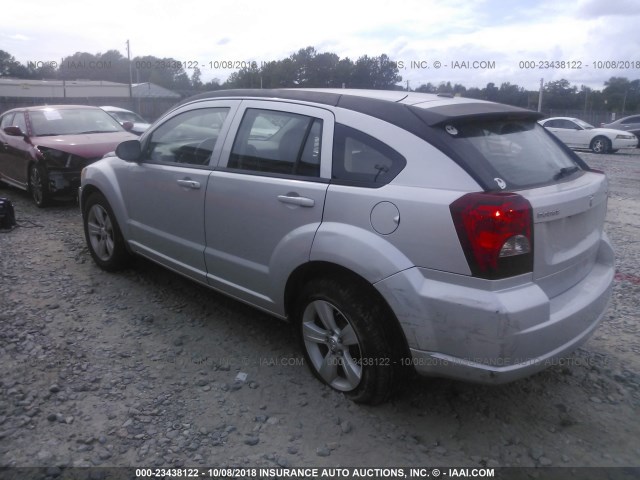 1B3CB3HA1BD294494 - 2011 DODGE CALIBER MAINSTREET SILVER photo 3