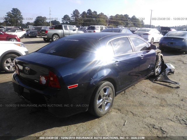 1G1ZA5EUXBF143432 - 2011 CHEVROLET MALIBU LS 蓝色 照片 4