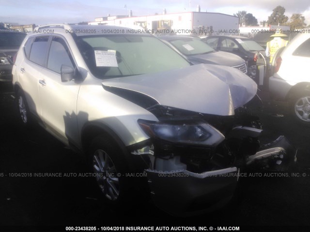 JN8AT2MT9HW394073 - 2017 NISSAN ROGUE S/SL/SV SILVER photo 1