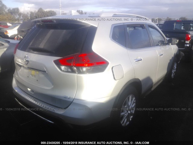 JN8AT2MT9HW394073 - 2017 NISSAN ROGUE S/SL/SV SILVER photo 4