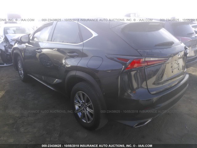 JTJYARBZ4J2105661 - 2018 LEXUS NX 300/BASE/F SPORT BLACK photo 3