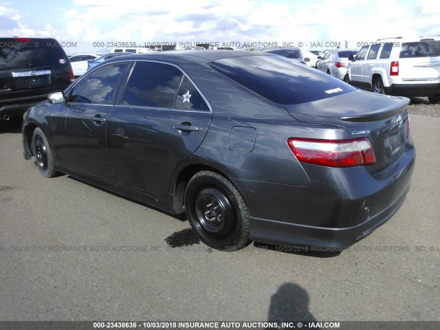 4T1BK46K67U534878 - 2007 TOYOTA CAMRY NEW GENERAT LE/XLE/SE GRAY photo 3