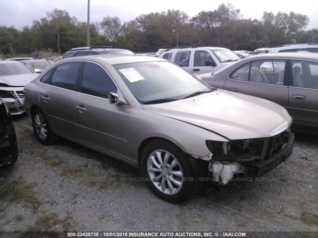 KMHFC46F47A210413 - 2007 HYUNDAI AZERA SE/LIMITED TAN photo 1