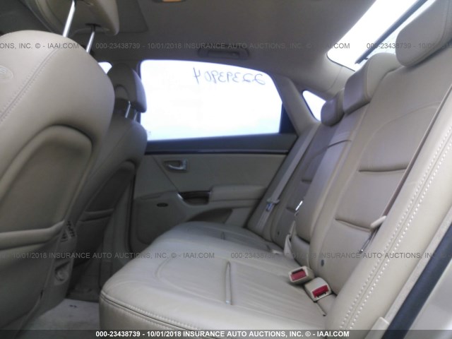 KMHFC46F47A210413 - 2007 HYUNDAI AZERA SE/LIMITED TAN photo 8