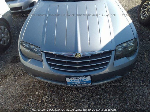 1C3AN69L14X003397 - 2004 CHRYSLER CROSSFIRE LIMITED SILVER photo 6