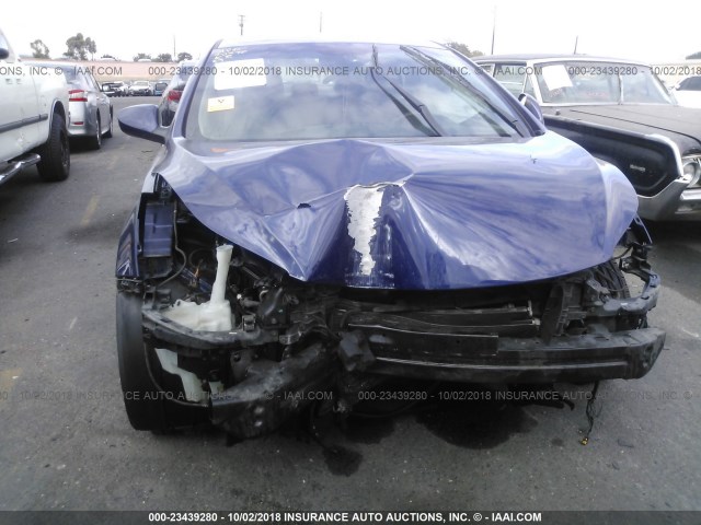 5NPDH4AE9DH237882 - 2013 HYUNDAI ELANTRA GLS/LIMITED BLUE photo 6