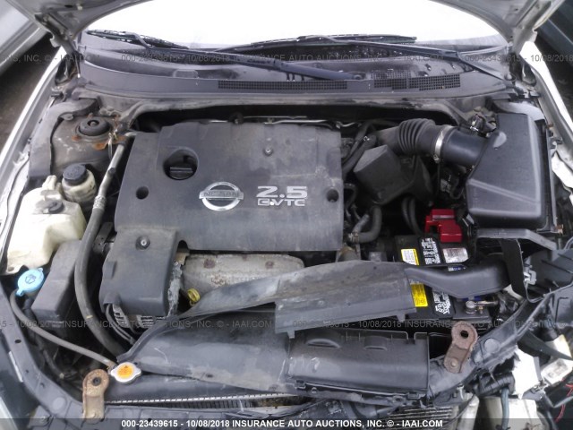 1N4AL11D26C237525 - 2006 NISSAN ALTIMA S/SL SILVER photo 10