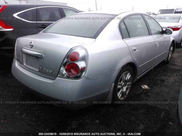 1N4AL11D26C237525 - 2006 NISSAN ALTIMA S/SL SILVER photo 4