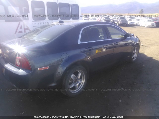 1G1ZB5E0XCF245714 - 2012 CHEVROLET MALIBU LS ლურჯი ფოტო 4