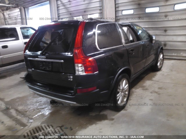 YV4CZ852281427789 - 2008 VOLVO XC90 V8 BLACK photo 4