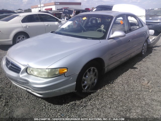 2G4WB55KXY1183463 - 2000 BUICK REGAL LS SILVER photo 2