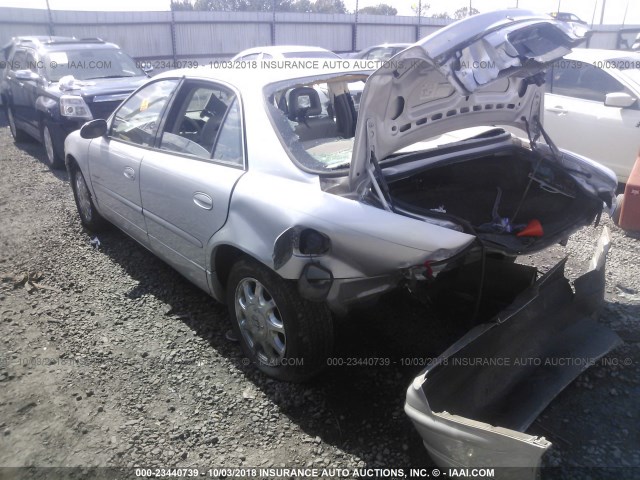 2G4WB55KXY1183463 - 2000 BUICK REGAL LS SILVER photo 3