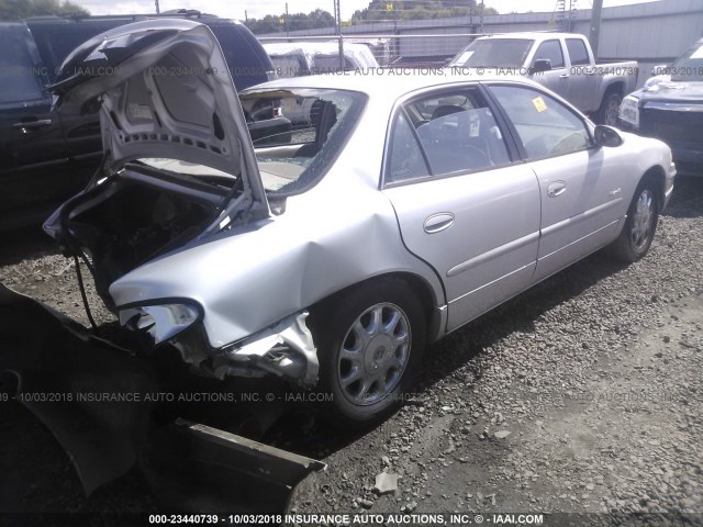 2G4WB55KXY1183463 - 2000 BUICK REGAL LS SILVER photo 4