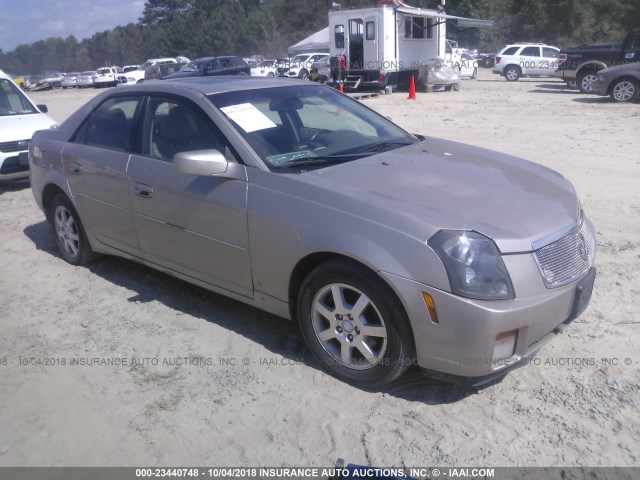 1G6DP577060185854 - 2006 CADILLAC CTS HI FEATURE V6 GRAY photo 1