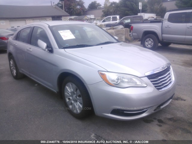 1C3CCBAB2CN321050 - 2012 CHRYSLER 200 LX SILVER photo 1