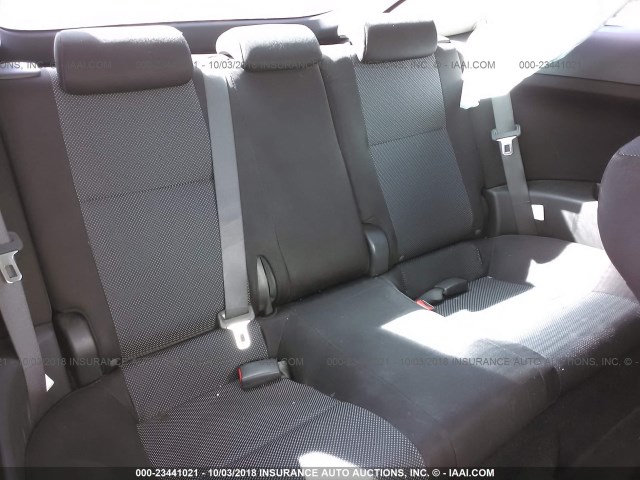 JTKDE167380268784 - 2008 TOYOTA SCION TC WHITE photo 8