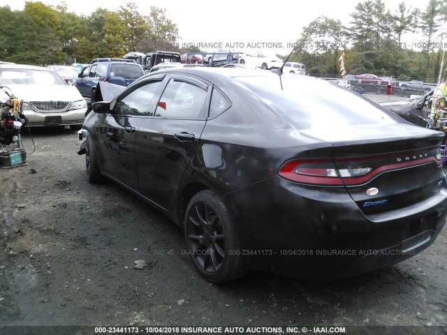 1C3CDFBA3DD178806 - 2013 DODGE DART SXT BLACK photo 3