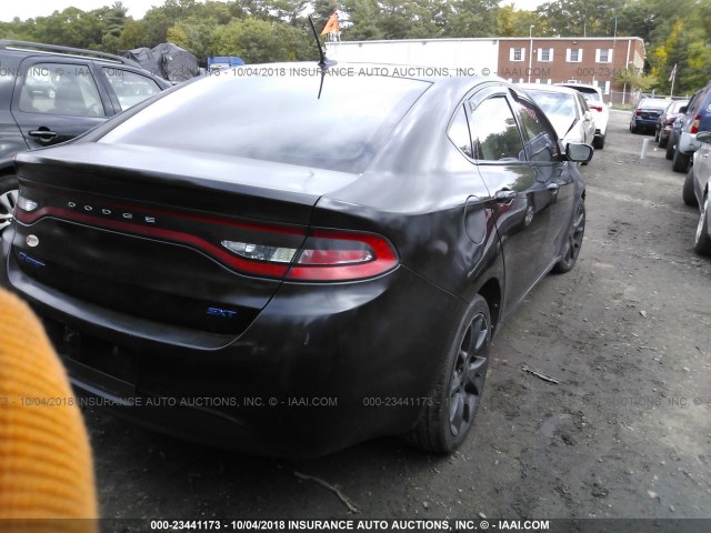 1C3CDFBA3DD178806 - 2013 DODGE DART SXT BLACK photo 4