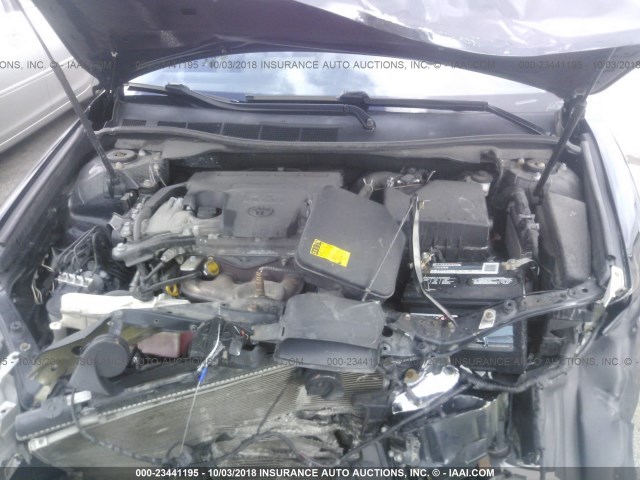 4T4BF1FK8CR174158 - 2012 TOYOTA CAMRY SE/LE/XLE 深蓝色 照片 10