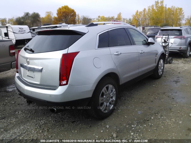 3GYFNDEY0BS609936 - 2011 CADILLAC SRX LUXURY COLLECTION SILVER photo 4