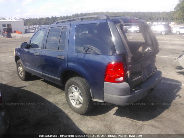 1FMZU62K54UB70720 - 2004 FORD EXPLORER XLS/XLS SPORT BLUE photo 3