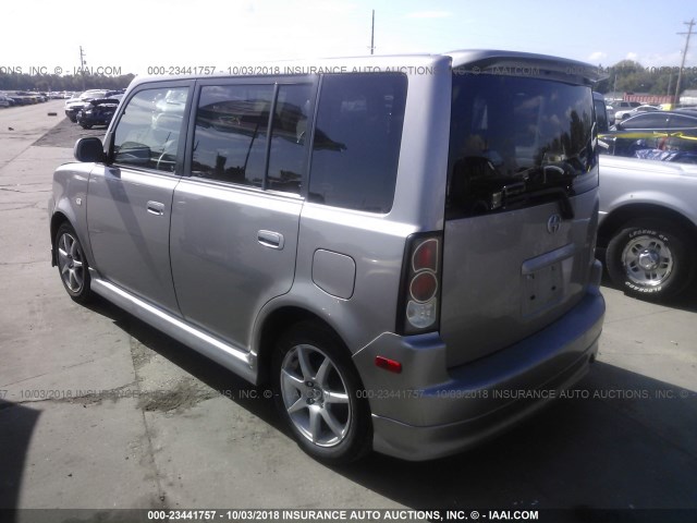 JTLKT324250207275 - 2005 TOYOTA SCION XB Күміс фото 3