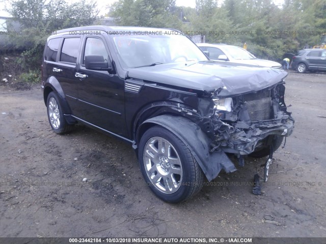 1D8GU58638W102444 - 2008 DODGE NITRO R/T BLACK photo 1