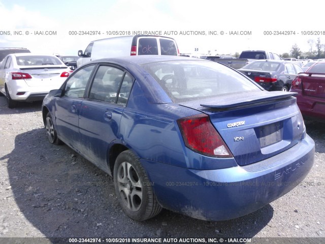 1G8AZ52FX5Z175622 - 2005 SATURN ION LEVEL 2 蓝色 照片 3