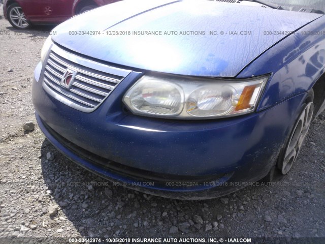 1G8AZ52FX5Z175622 - 2005 SATURN ION LEVEL 2 蓝色 照片 6
