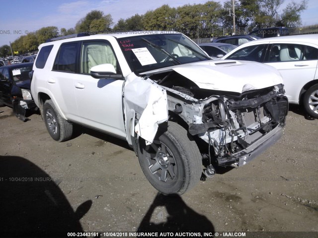 JTEBU5JR8G5278080 - 2016 TOYOTA 4RUNNER SR5 PREM/LTDL/TRAIL/TRD WHITE photo 1