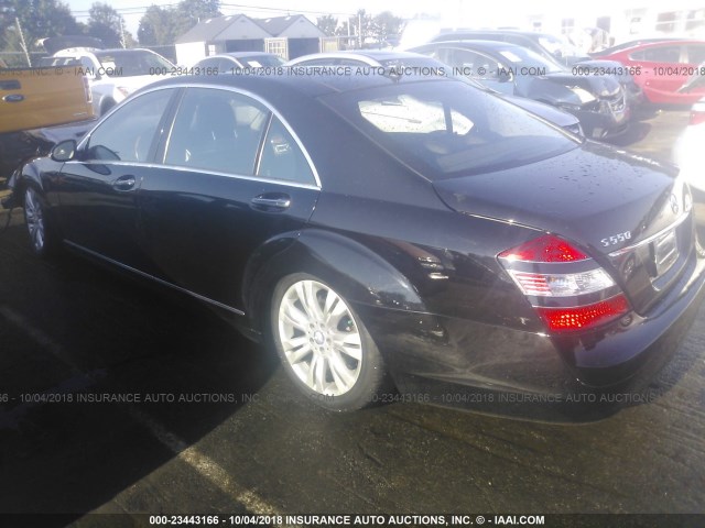 WDDNG71X39A244194 - 2009 MERCEDES-BENZ S 550 BLACK photo 3