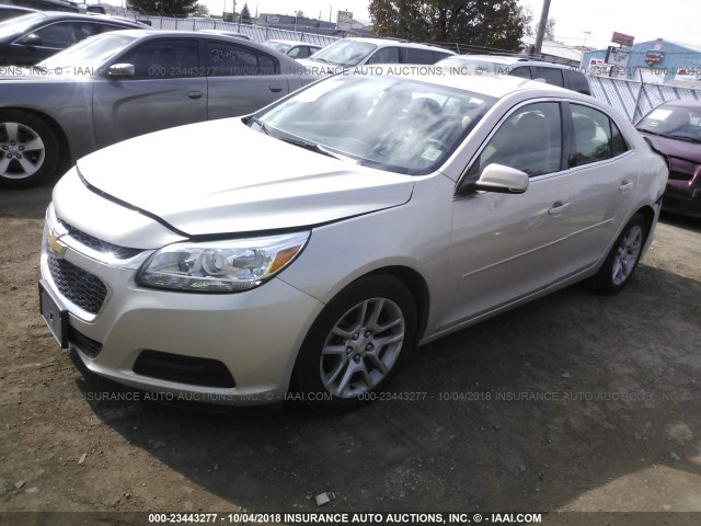 1G11C5SL4FF176600 - 2015 CHEVROLET MALIBU 1LT 金色 照片 2