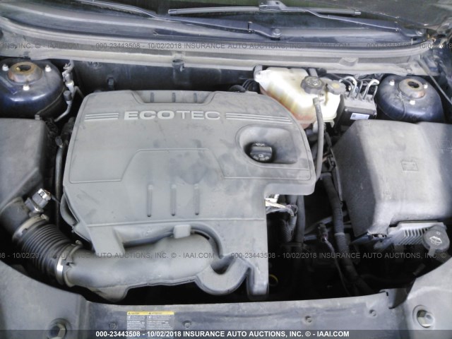 1G1ZG57B18F166911 - 2008 CHEVROLET MALIBU LS 蓝色 照片 10