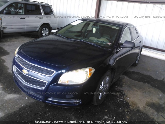 1G1ZG57B18F166911 - 2008 CHEVROLET MALIBU LS 蓝色 照片 2