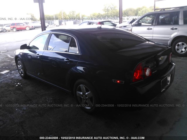 1G1ZG57B18F166911 - 2008 CHEVROLET MALIBU LS 蓝色 照片 3