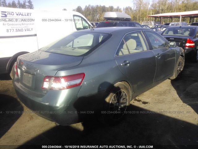 4T1BF3EK0AU556933 - 2010 TOYOTA CAMRY SE/LE/XLE 青色 照片 4