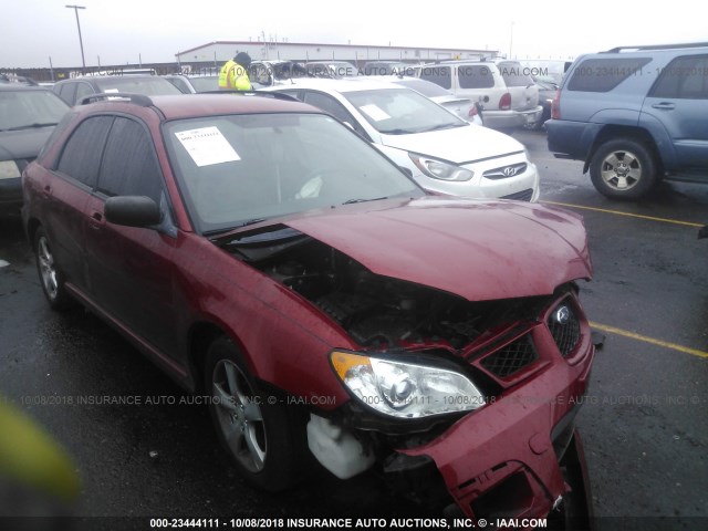 JF1GG61647H817960 - 2007 SUBARU IMPREZA 2.5I RED photo 1