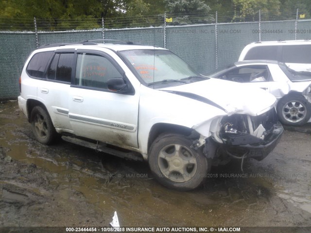 1GKDT13SX42225018 - 2004 GMC ENVOY WHITE photo 1