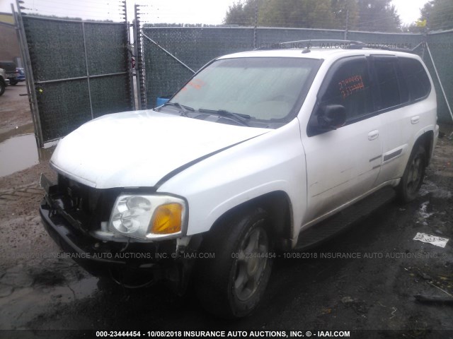 1GKDT13SX42225018 - 2004 GMC ENVOY WHITE photo 2