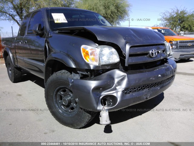 5TBBT44126S483984 - 2006 TOYOTA TUNDRA ACCESS CAB SR5 GRAY photo 6